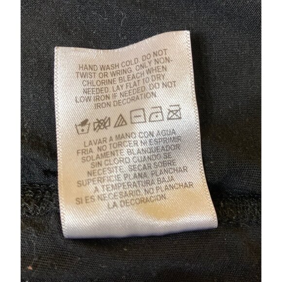 Minnie Mouse Womens Black Sleeveless Tank Top With Back Cutout Design Size Large - Picture 4 of 5